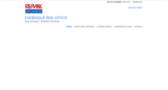 Desktop Screenshot of chebeaguerealestate.com